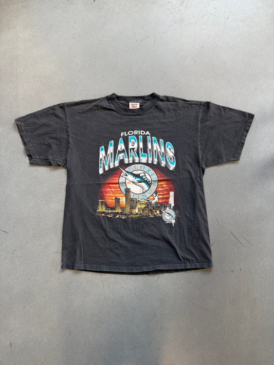 1999 FLORIDA MARLINS CITYSCAPE TEE (POWERPRO TAG)