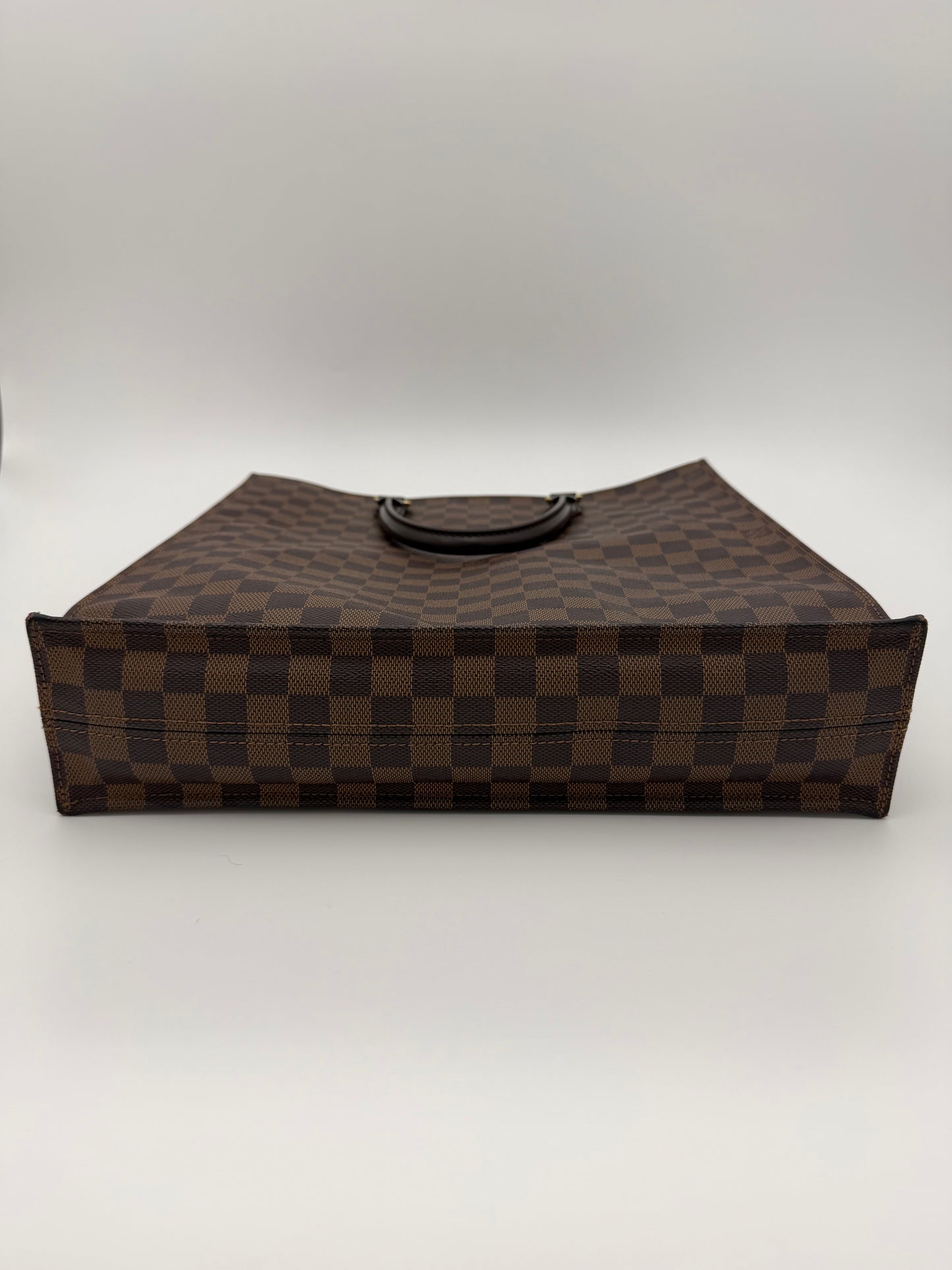 LOUIS VUITTON DAMIER EBENE SAC PLAT TOTE