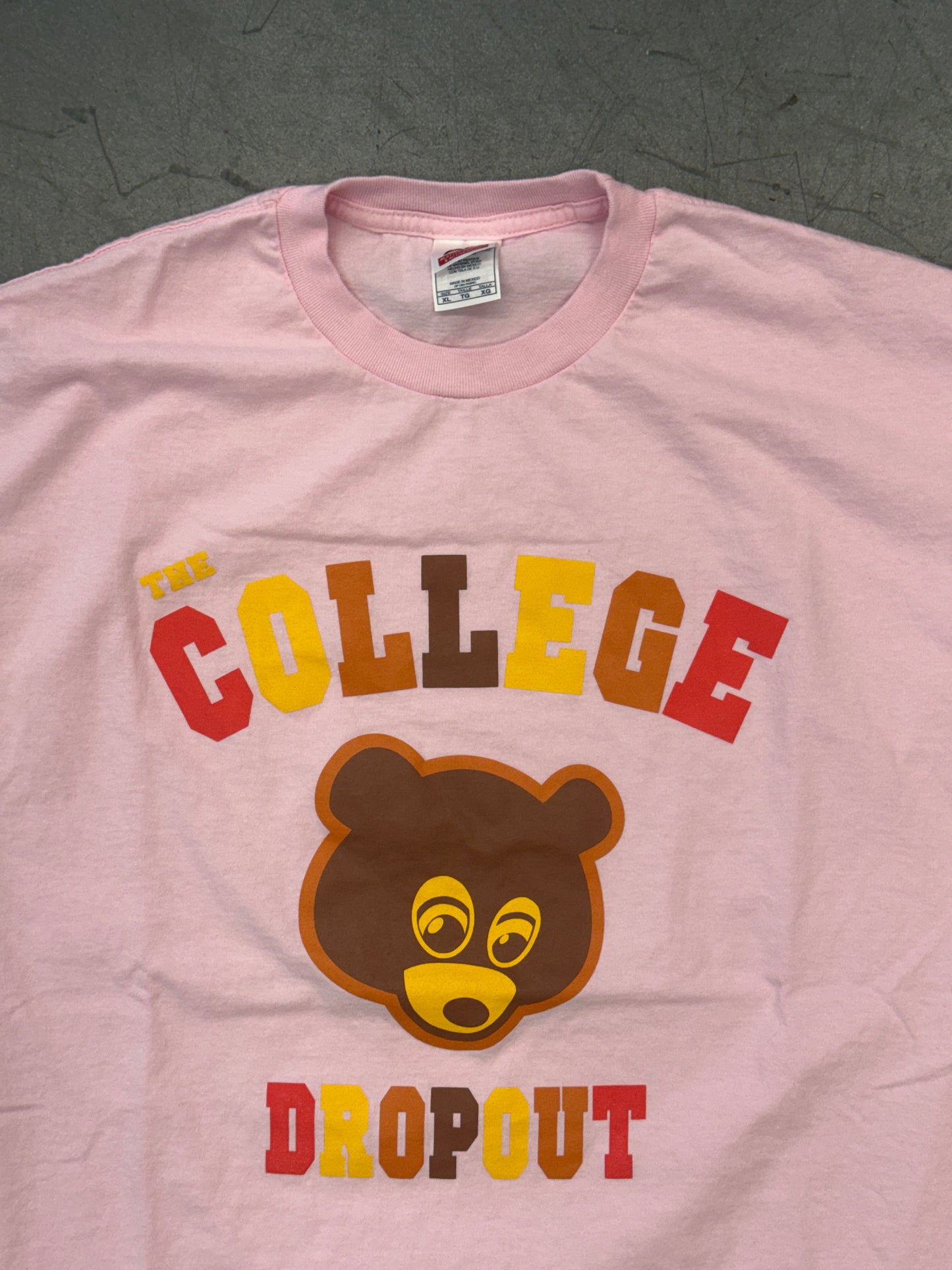 2004 KANYE WEST THE COLLEGE DROPOUT SAMPLE TEE (AAA TAG)