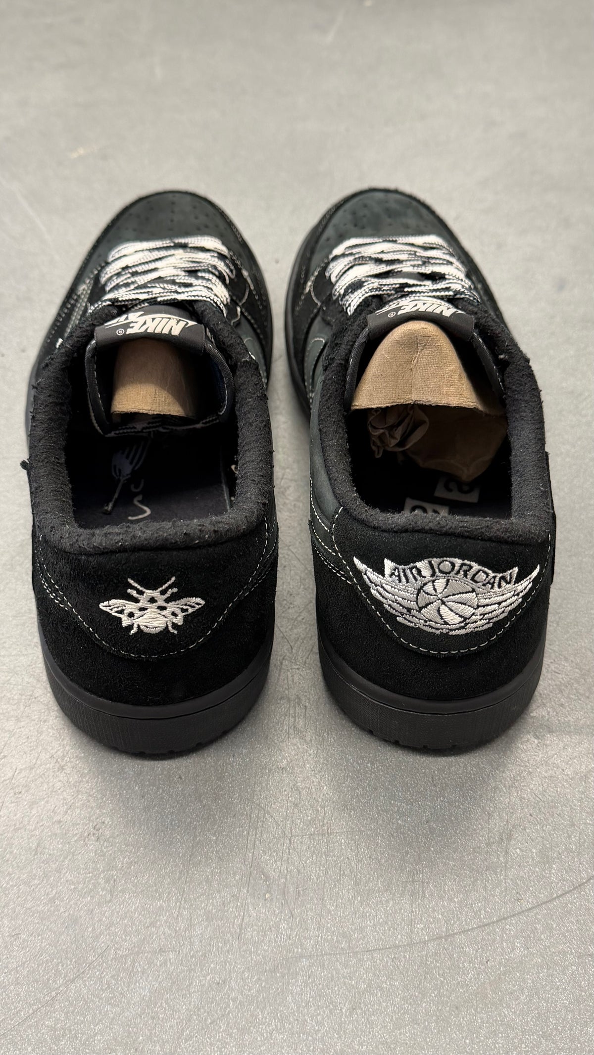 2022 JORDAN 1 RETRO LOW OG SP TRAVIS SCOTT BLACK PHANTOM