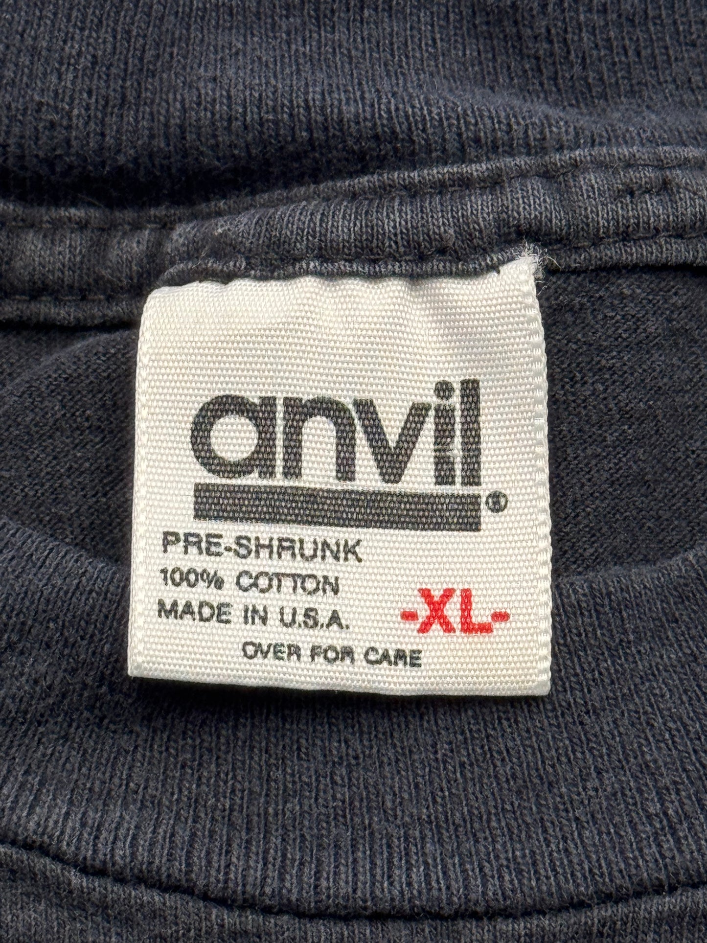 1991 "ON APRIL 22, 1991... THE WHOLE WORLD WILL COME TOGETHER" TEE (ANVIL TAG)