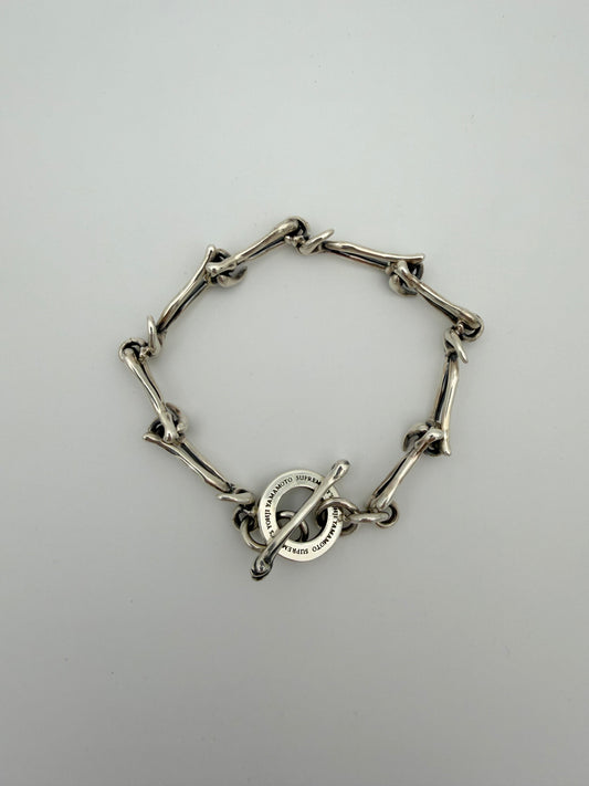 FW25 SUPREME X Y'S BY YOHJI YAMAMOTO THE GREAT FROG SILVER BRACELET