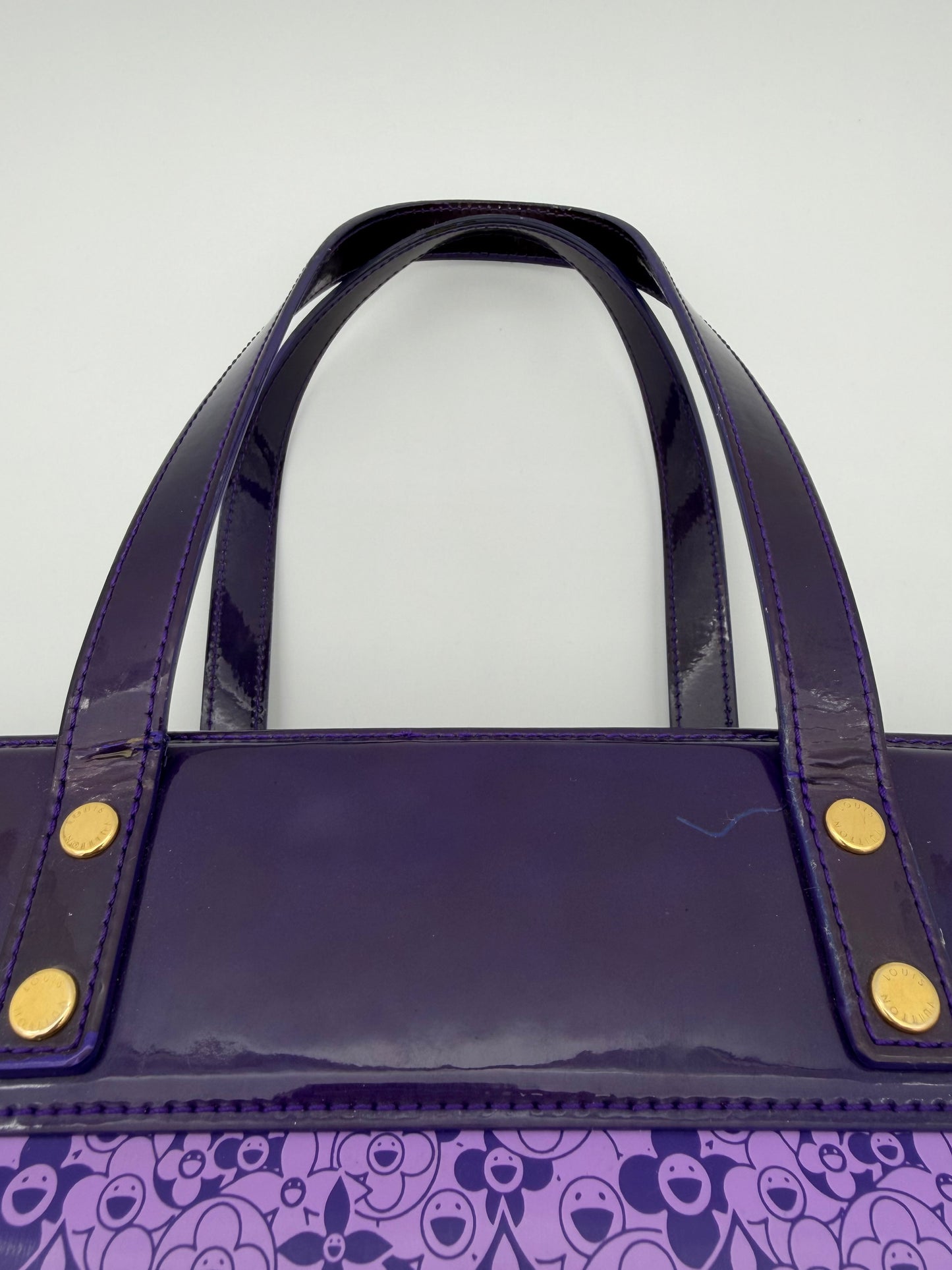 2010 LOUIS VUITTON X TAKASHI MURAKAMI COSMIC BLOSSOM PM TOTE BAG