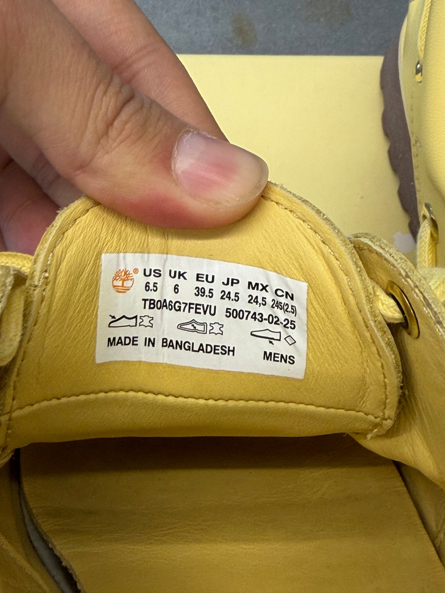 2025 TIMBERLAND 3-EYE CLASSIC LUG BOAT SHOE JACQUEMUS LA BATEAU (W/BOX)