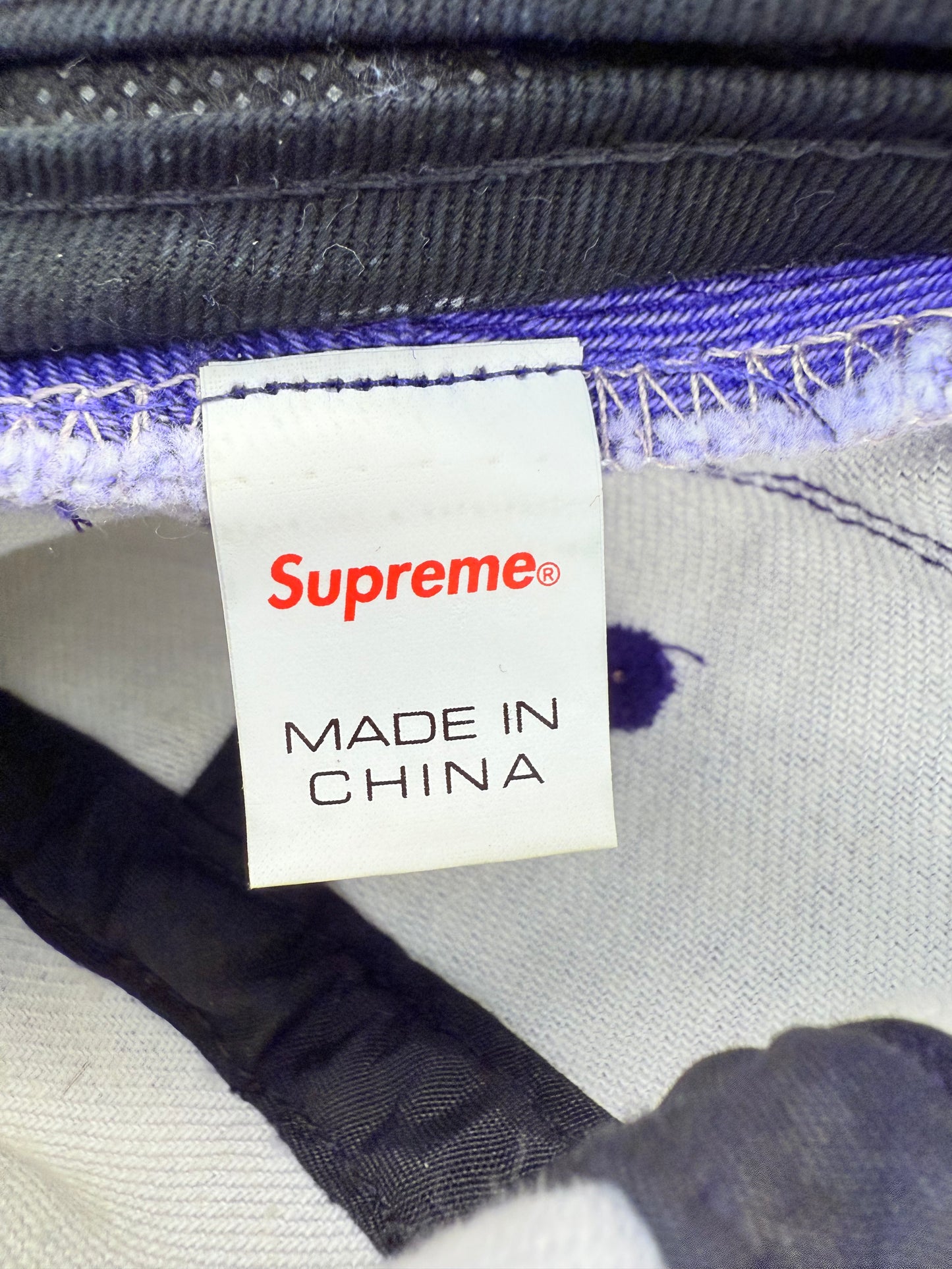 SS24 SUPREME COATED DENIM CRUSHER