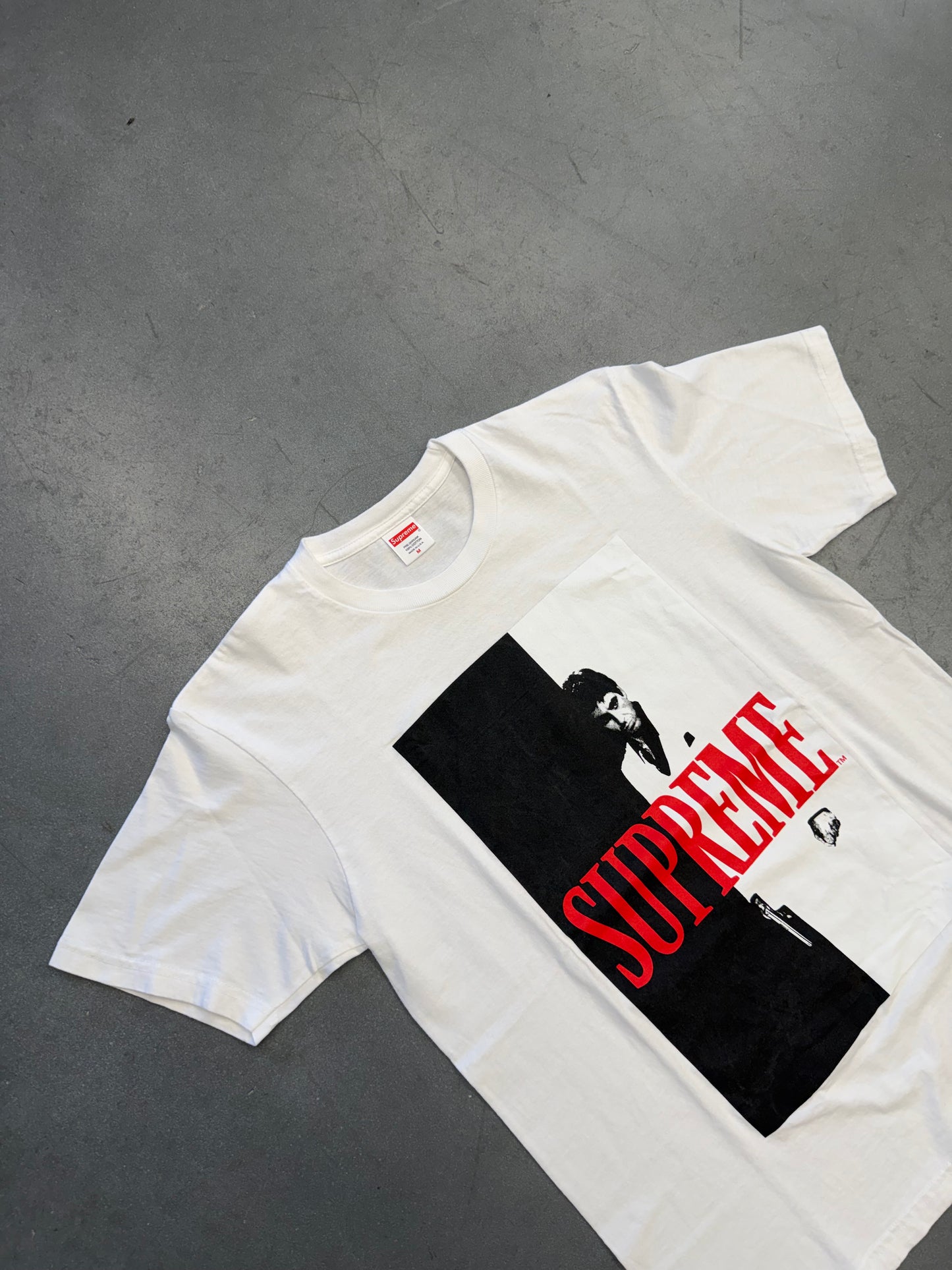 FW17 SUPREME SCARFACE SPLIT TEE