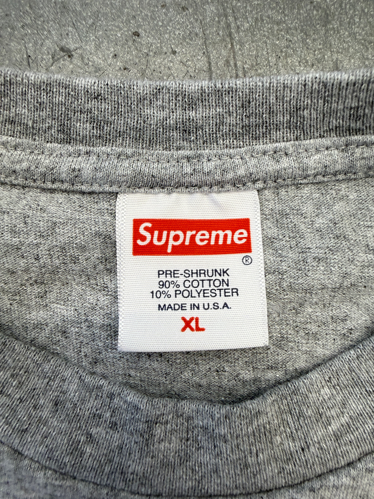 FW20 SUPREME PILLS TEE - HEATHER GREY