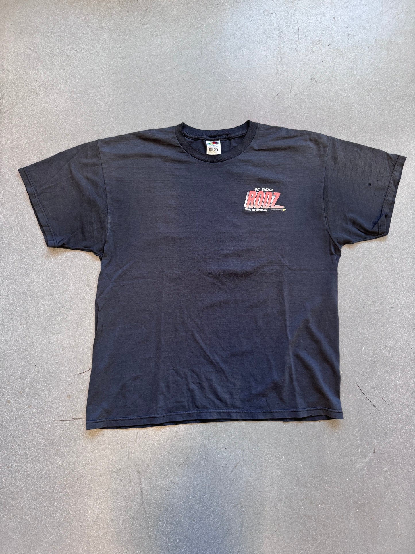 00'S OL' SKOOL RODZ THE HOT ROD KULTURE MAG TEE (FOTL BEST TAG)