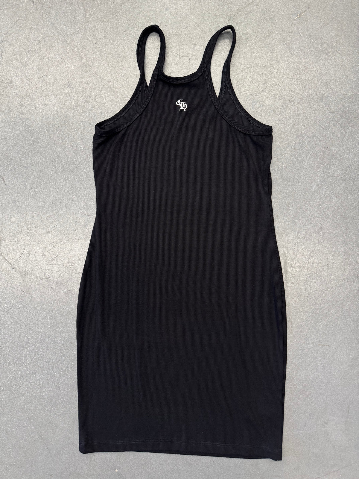 CHROME HEARTS 'BAD SEED' MINI TANK DRESS - BLACK