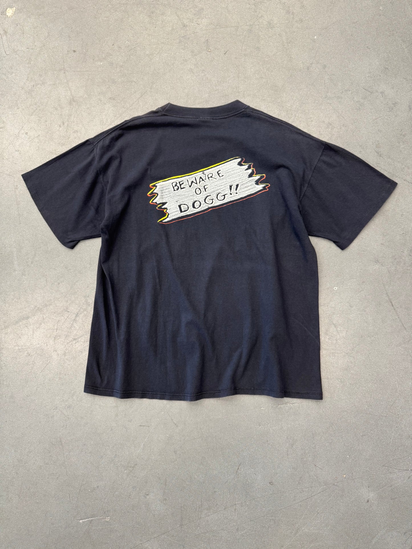 1993 SNOOP DOGG DOGGYSTYLE BEWARE OF DOGG TEE (GEM TAG)
