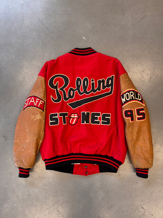 1995 ROLLING STONES STAFF VARSITY JACKET
