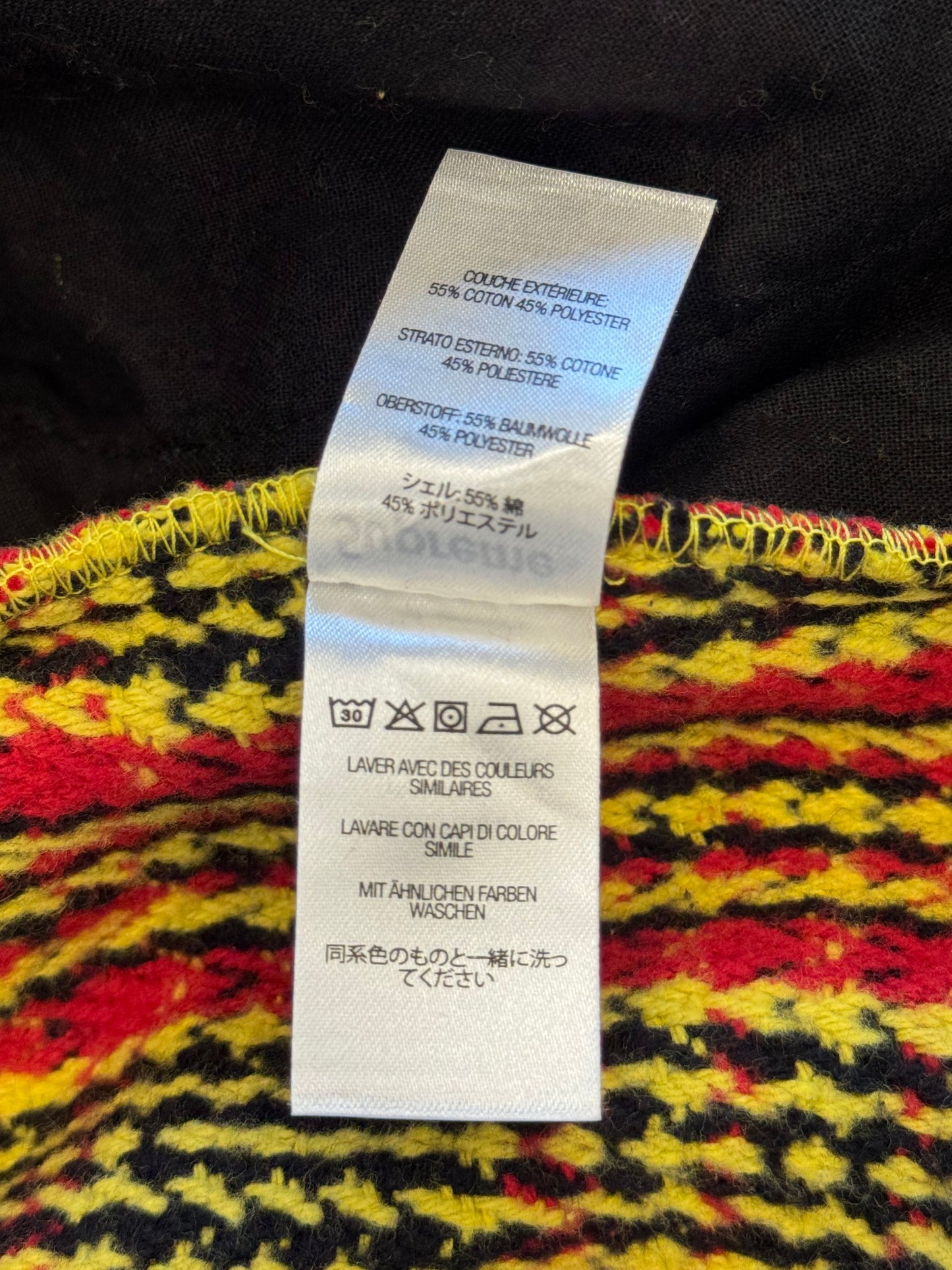 FW22 SUPREME HEAVY FLANNEL SHIRT - GOLD