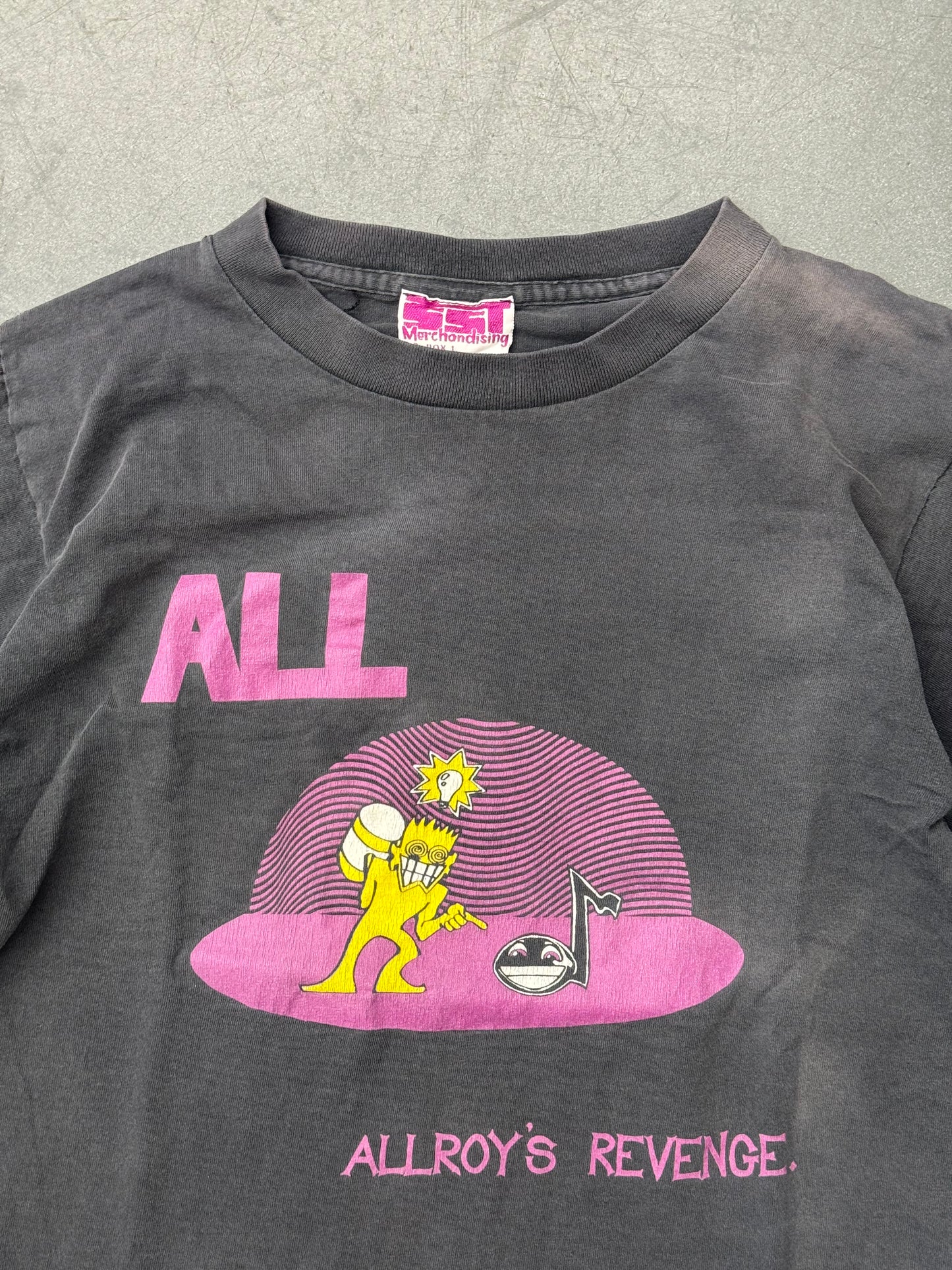 90S ALLROY'S REVENGE BAND TEE (SST MERCHANDISING TAG)