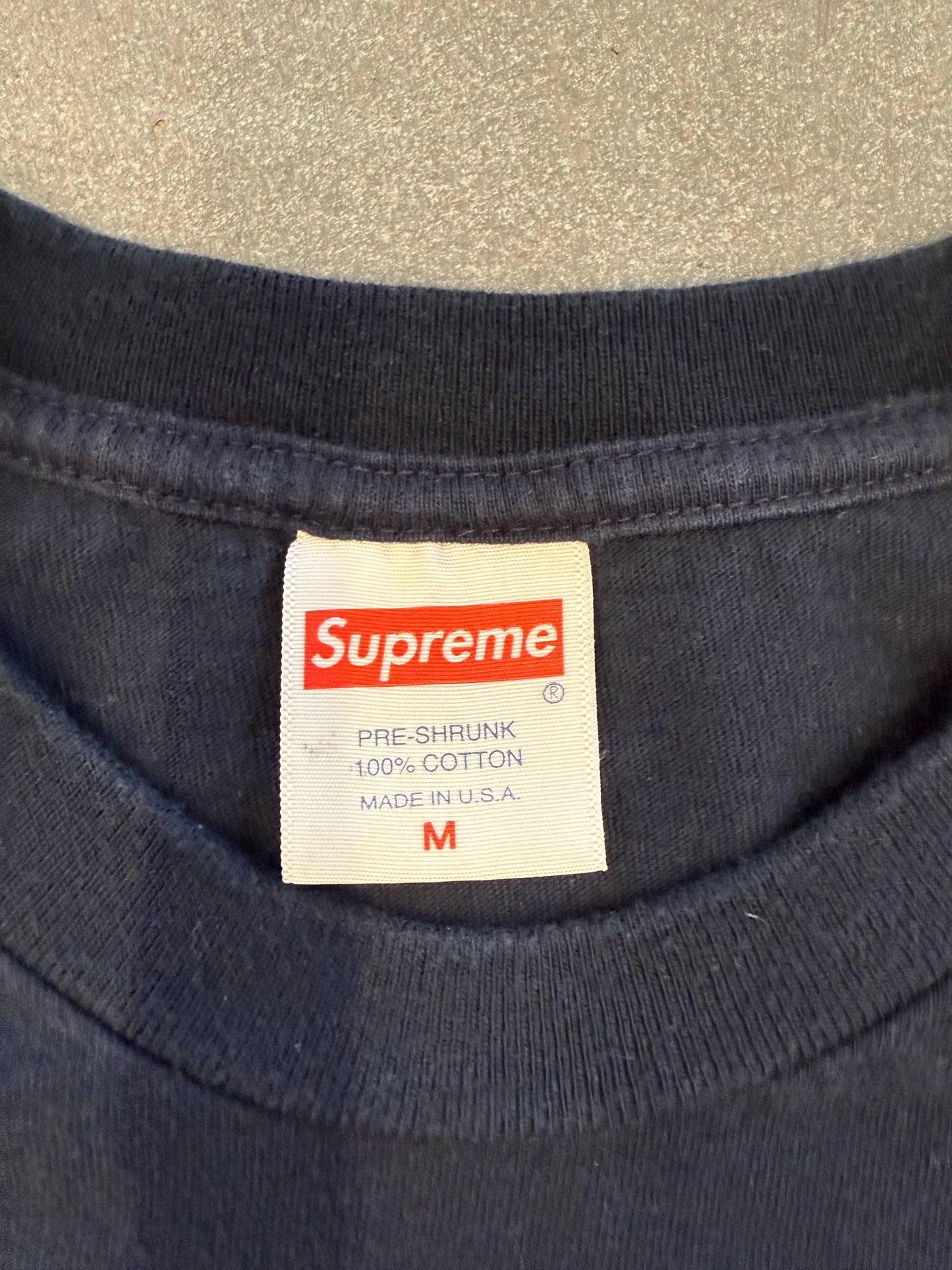 FW20 SUPREME PHAROAH SANDERS TEE - NAVY (M)