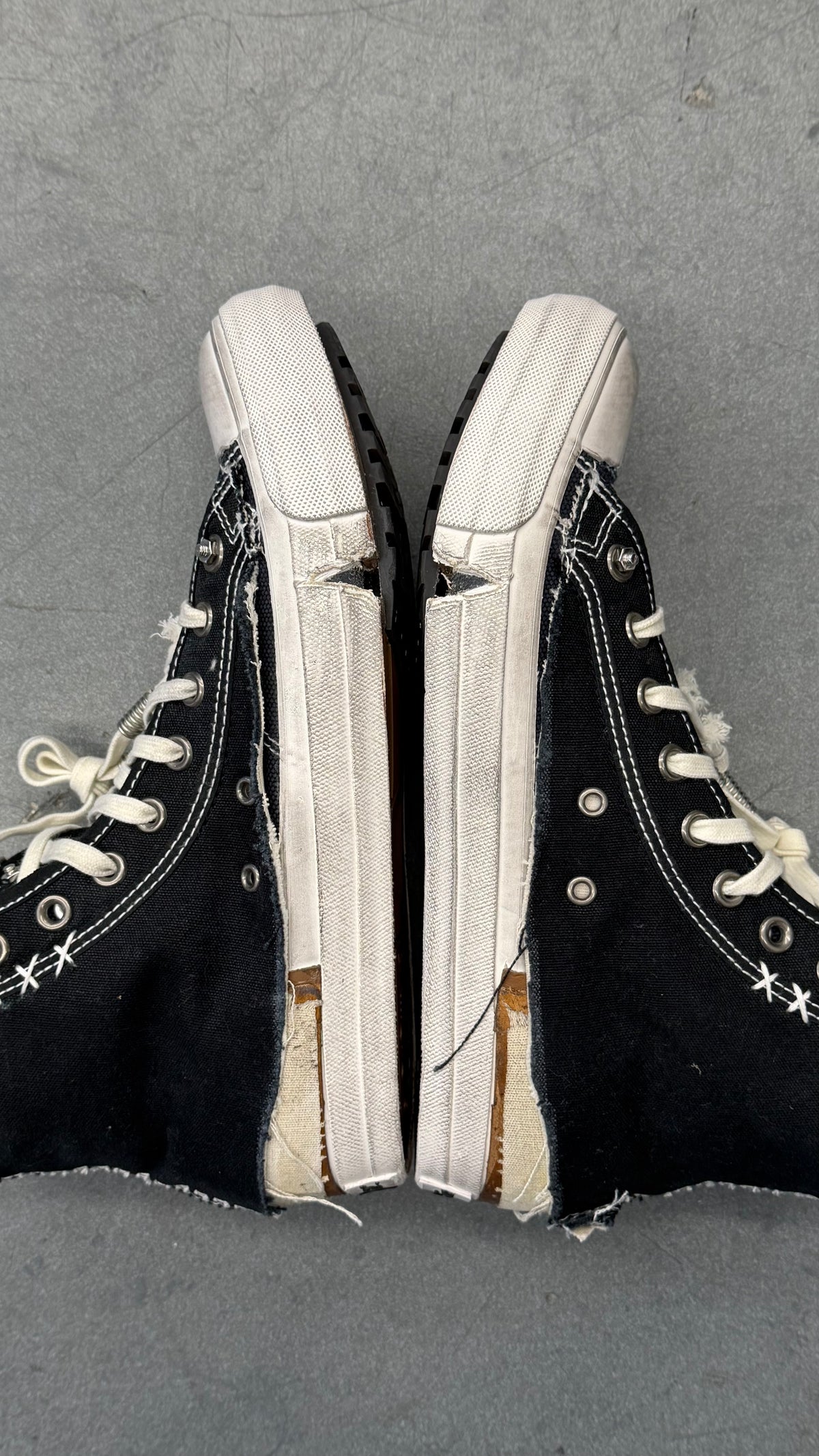 MAISON MARGIELA LOVE TO DEATH SNEAKERS BLUE/BLACK