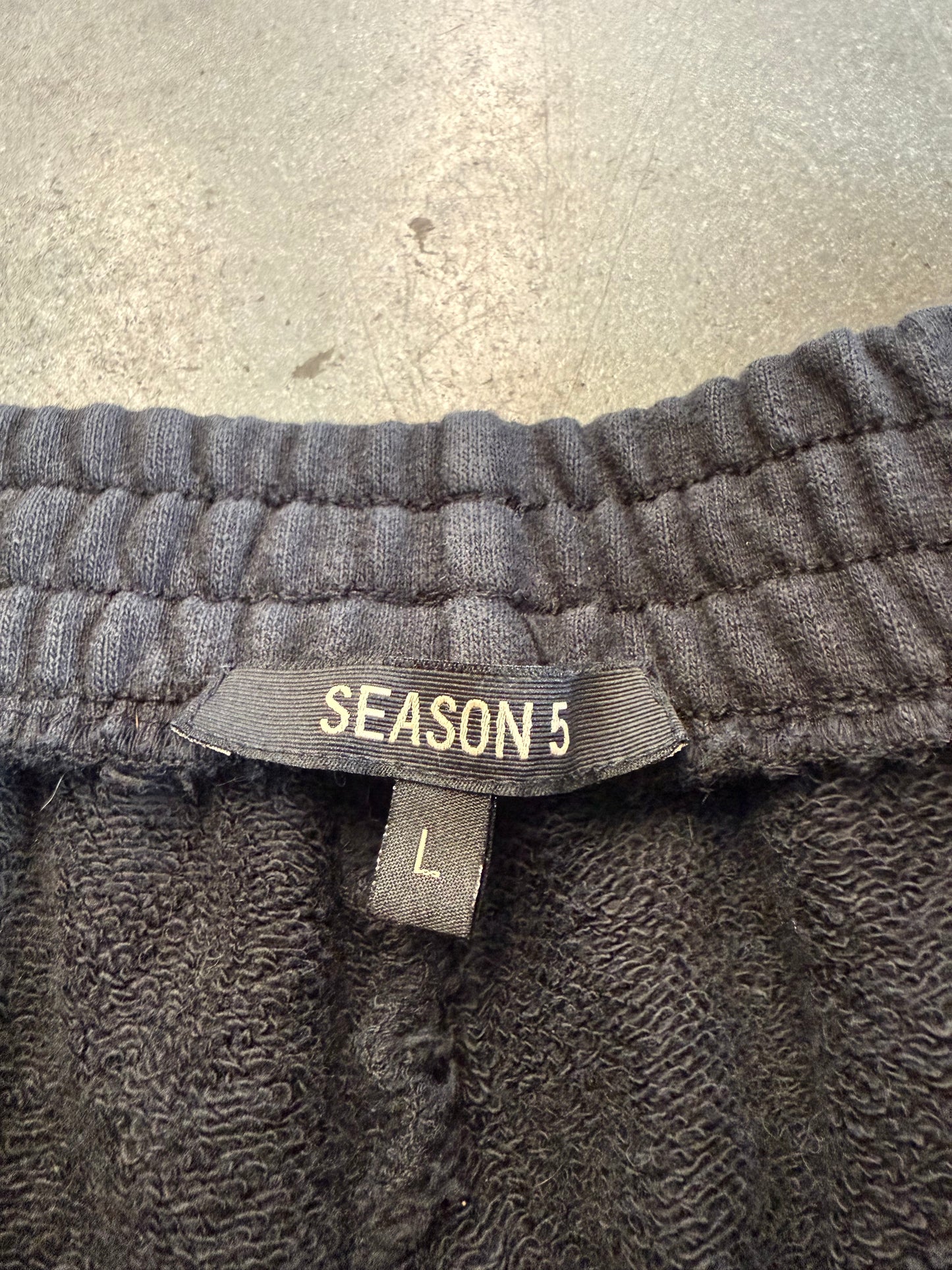 YEEZY SEASON 5 CUT CUFFS CALABASAS SWEATPANT - LUNA (L)