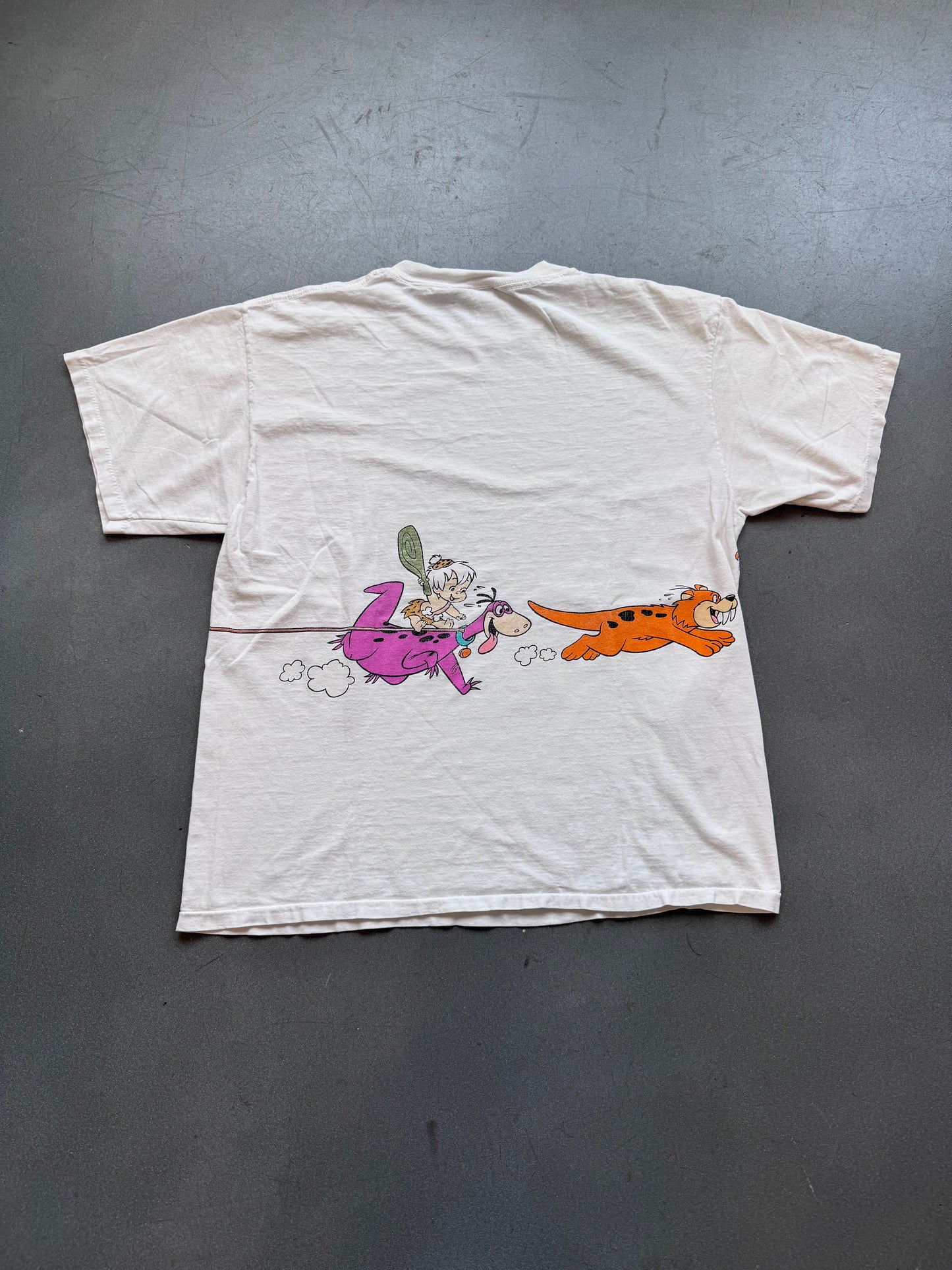1994 FLINTSTONES WRAP AROUND TEE (TULTEX TAG)