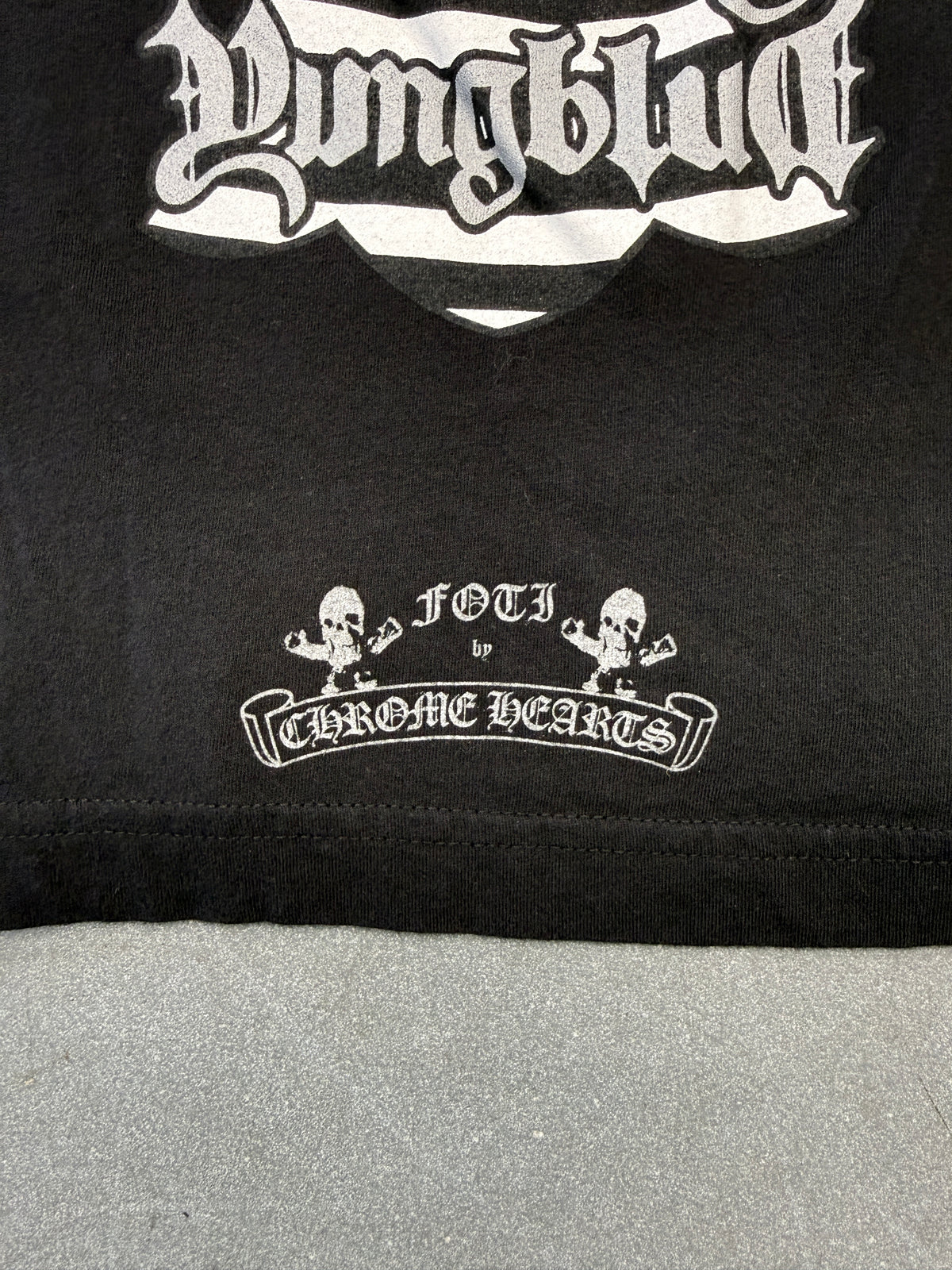 CHROME HEARTS FOTI AEROSMITH YUNGBLUD TEE