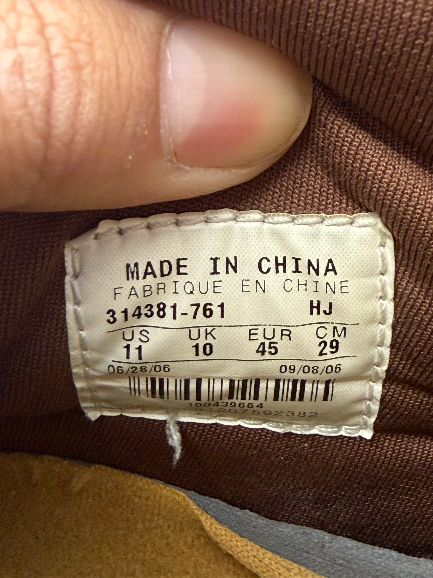 2006 NIKE SB DUNK MID MAMA BEAR (W/O BOX)