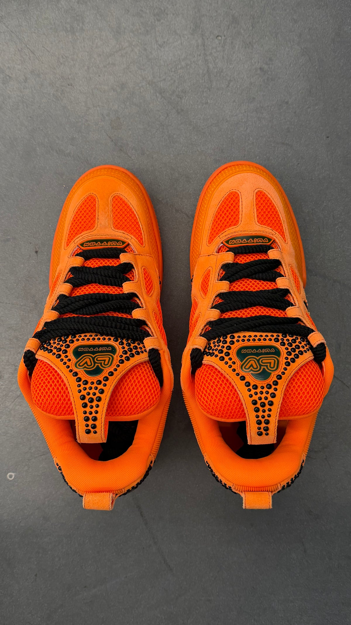 LOUIS VUITTON LV SKATE SNEAKER - VIBRANT ORANGE