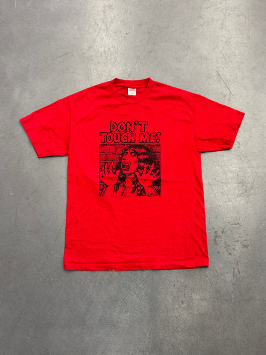 SS07 SUPREME R. CRUMB "DON'T TOUCH ME!" TEE - RED