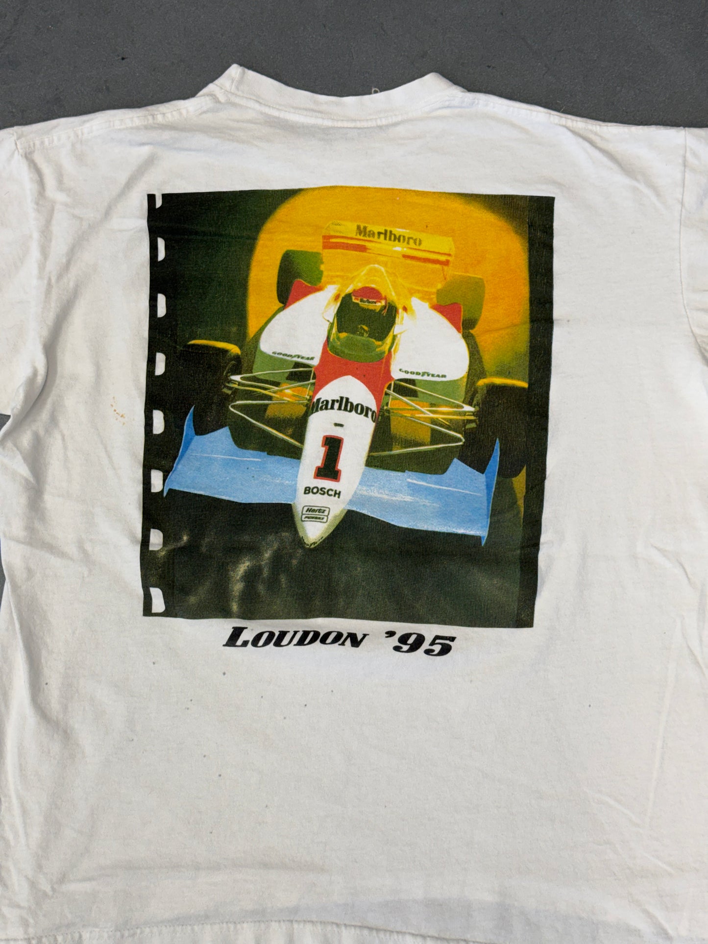 1995 MARLBORO TEAM PENSKE LOUDON POCKET TEE (AMERICAN BORN TAG)