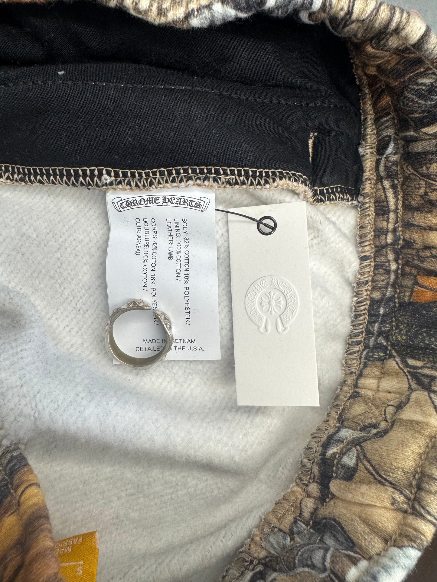 CHROME HEARTS X NOCTA REAL TREE CAMO SWEAT PANTS