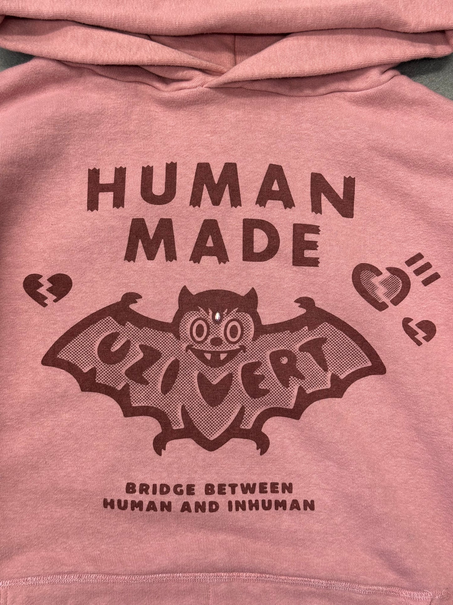 FW21 HUMAN MADE X LIL UZI VERT HOODIE - PINK