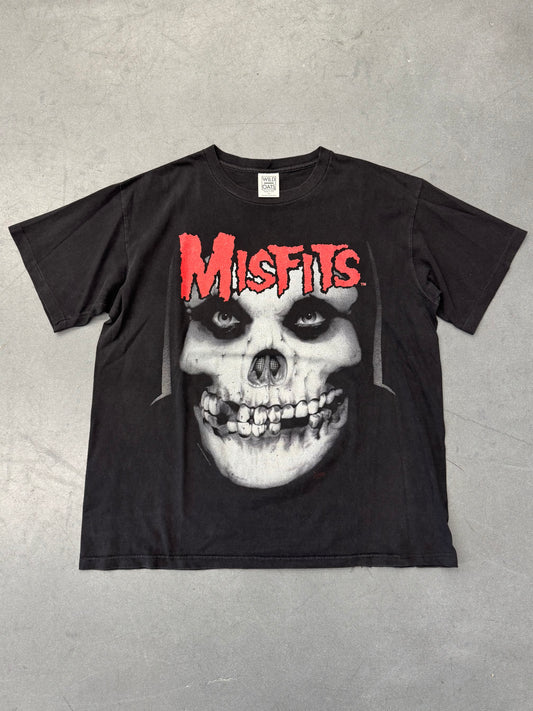 1995 MISFITS CRIMSON GHOST BIG FACE TEE (WILD OATS TAG)