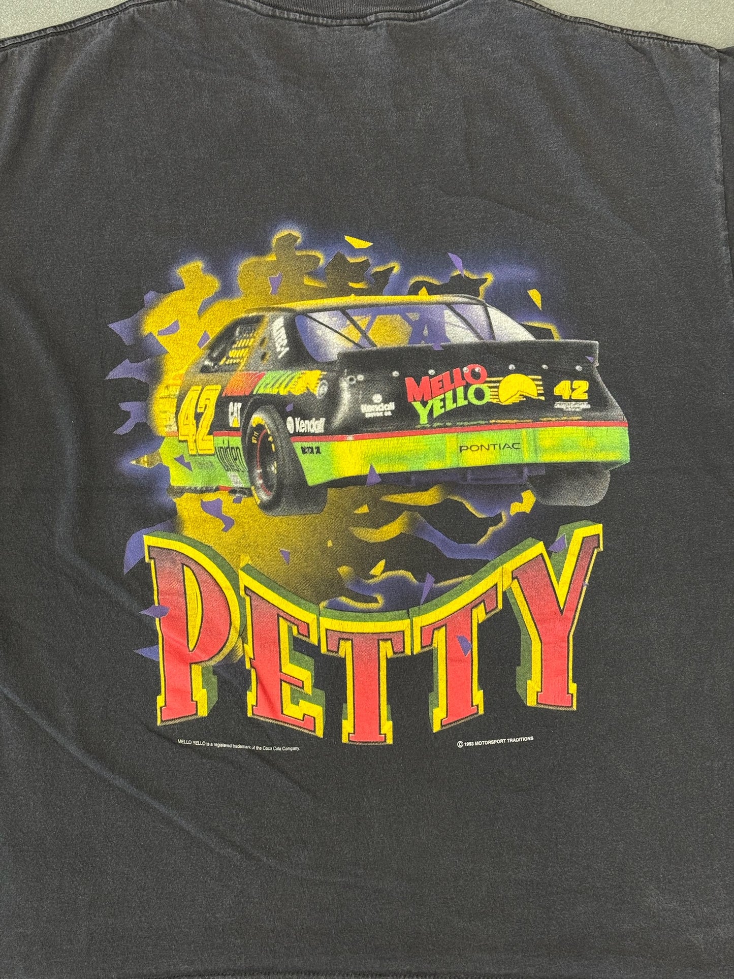 1993 NUTMEG NASCAR KYLE PETTY BREAKTHROUGH TEE (NUTMEG TAG)