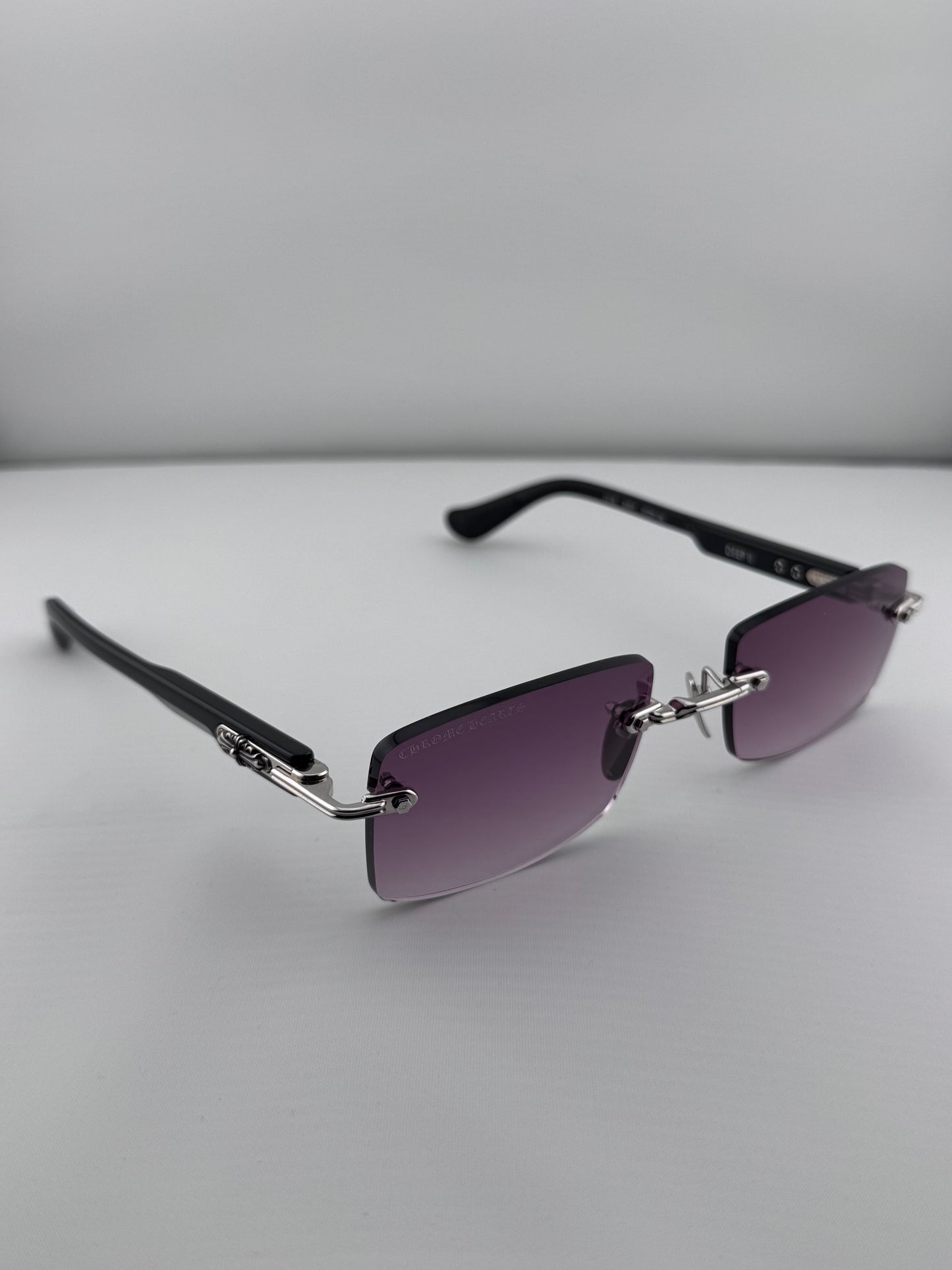 CHROME HEARTS ‘DEEP II’ SUNGLASSES BLACK (WITH CASE)