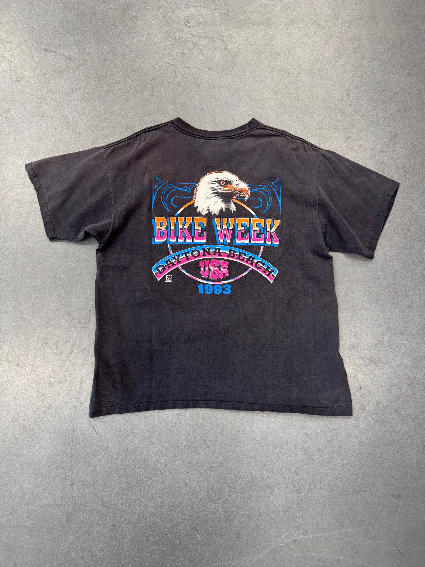 1993 HARLEY-DAVIDSON SOUTHERN SPORTSWEAR BIKE WEEK DAYTONA BEACH USA TEE (HARLEY-DAVIDSON TAG)