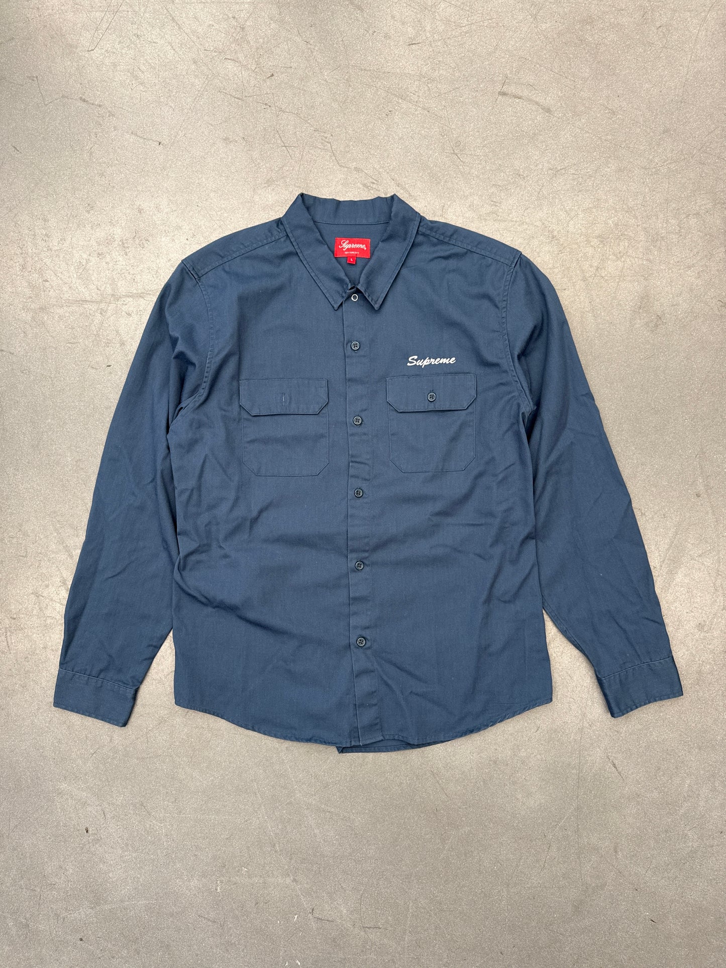 FW18 SUPREME MIKE KELLEY AHH YOUTH WORK LONG SLEEVE SHIRT