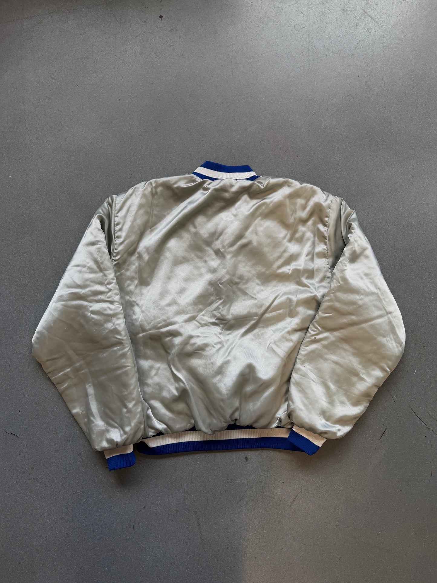 80'S CAMEL SATIN COACH JACKET (SWINGSTER TAG)