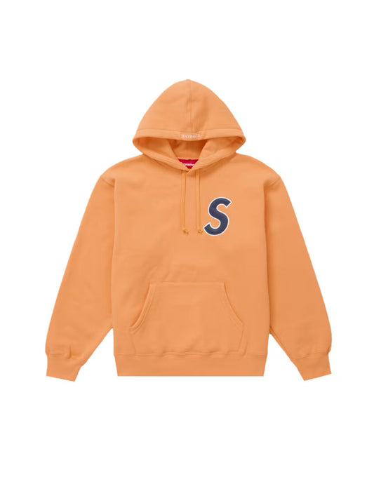 SS25 SUPREME S LOGO HOODED SWEATSHIRT - BRIGHT ORANGE (NEW)