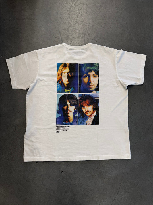 KITH X BEATLES PORTRAIT VINTAGE TEE - WHITE (2XL)