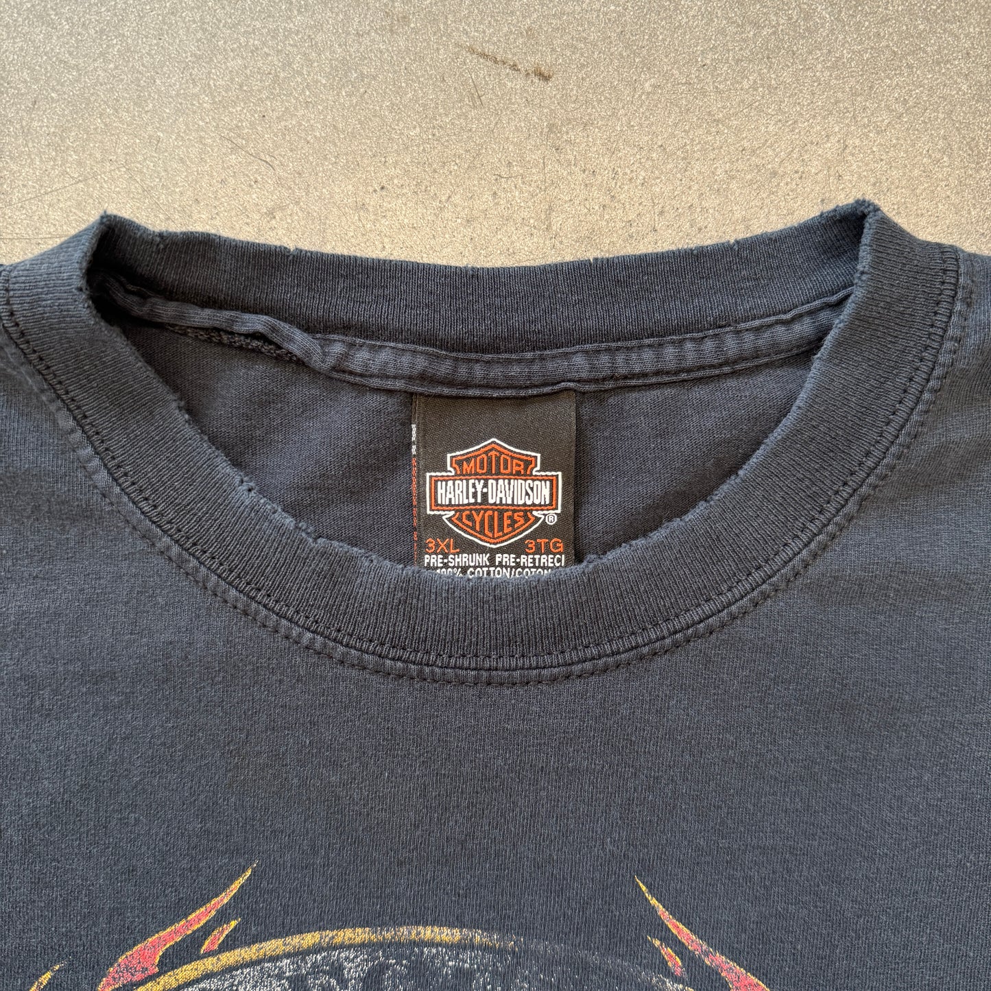 2003 HARLEY-DAVIDSON WHERE LEGENDS ROAM TEE CLARE'S NIAGARA FALLS ONTARIO, CANADA (HARLEY-DAVIDSON TAG)