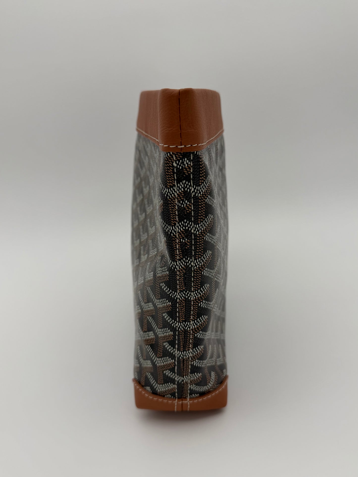 GOYARD CONTI POUCH - BROWN (PRE-OWNED WITH DUST BAG)