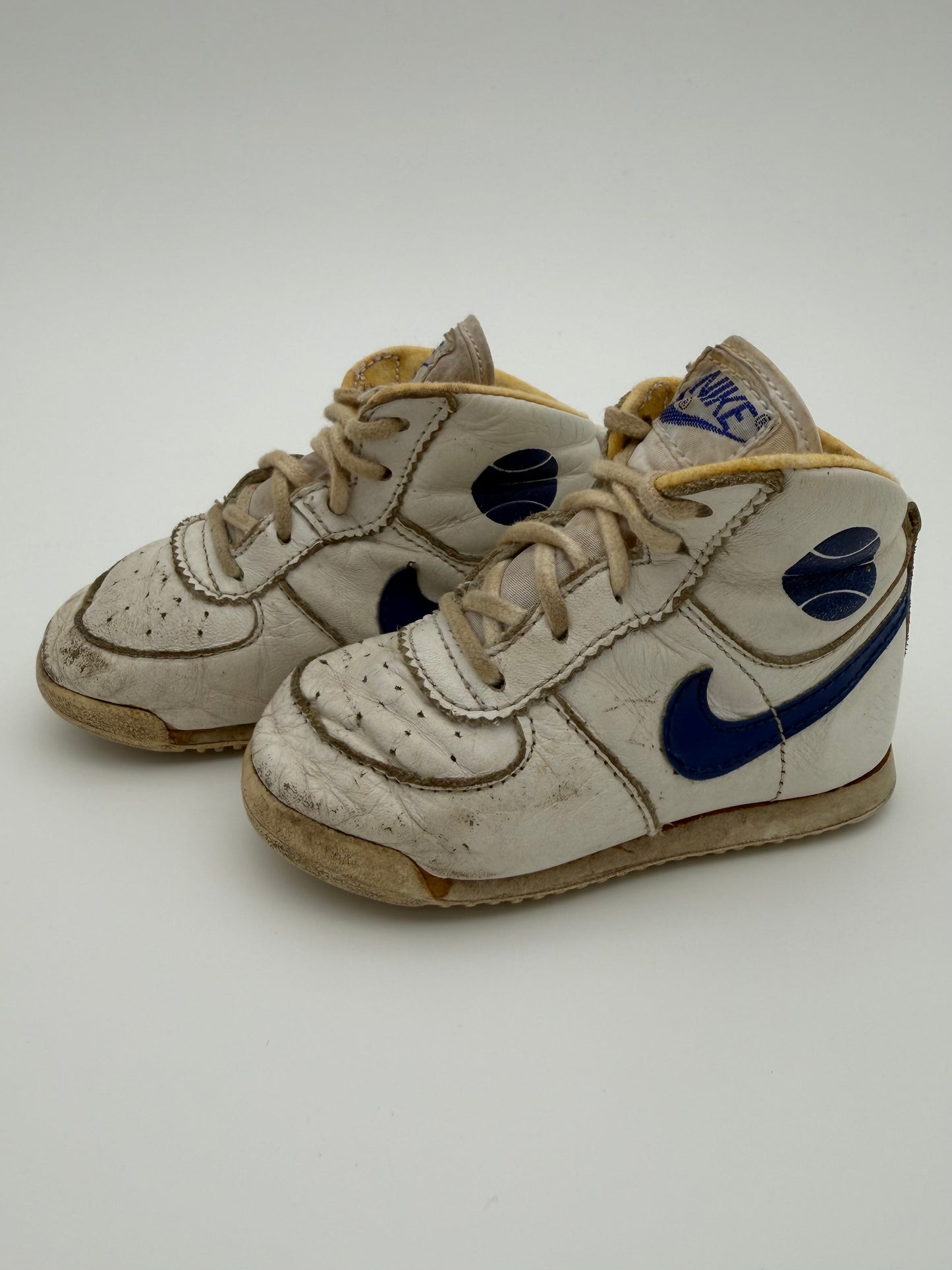 1985 JORDAN 1 INFANTRY BABY SHOES - WHITE/BLUE