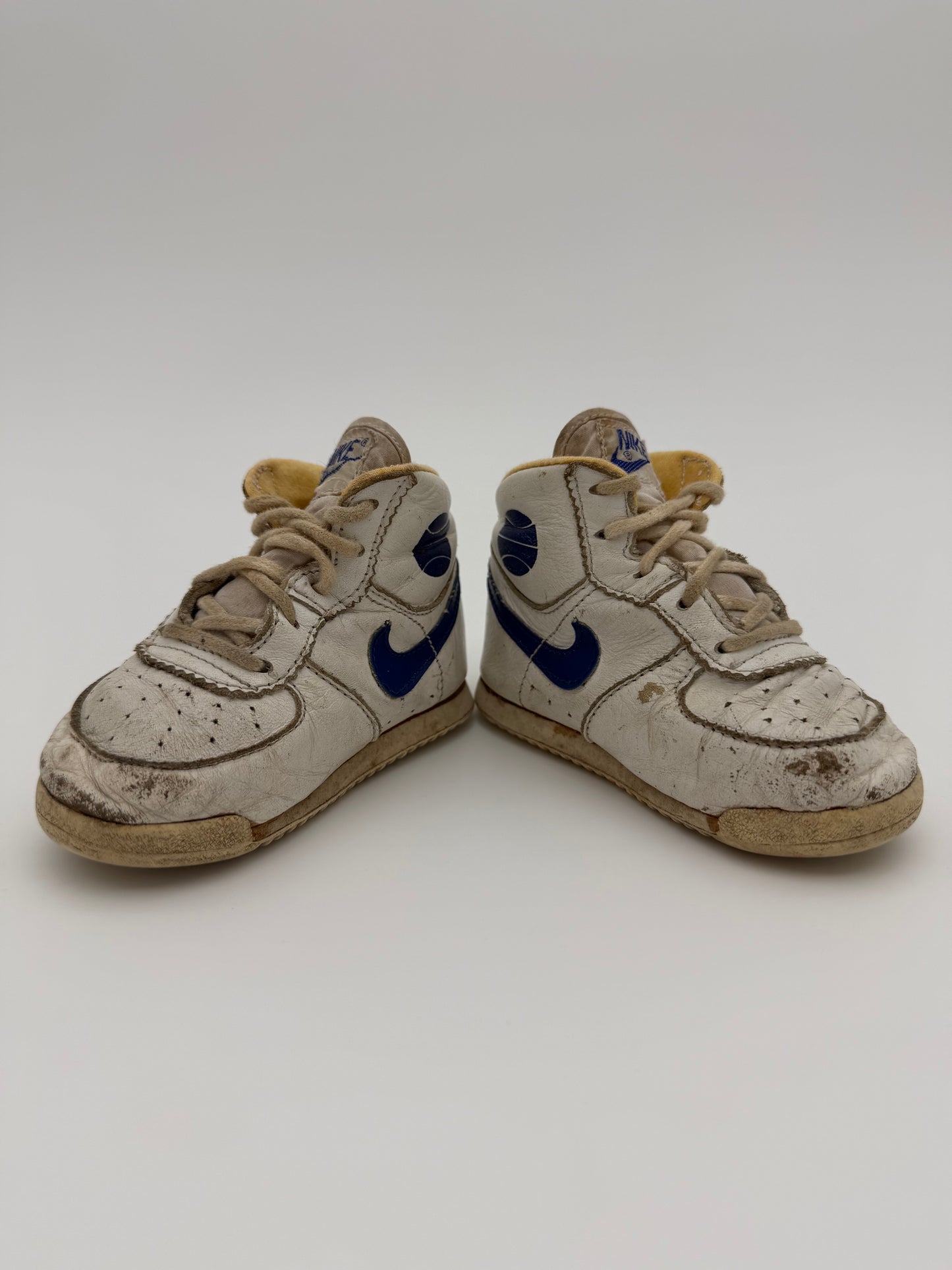 1985 JORDAN 1 INFANTRY BABY SHOES - WHITE/BLUE