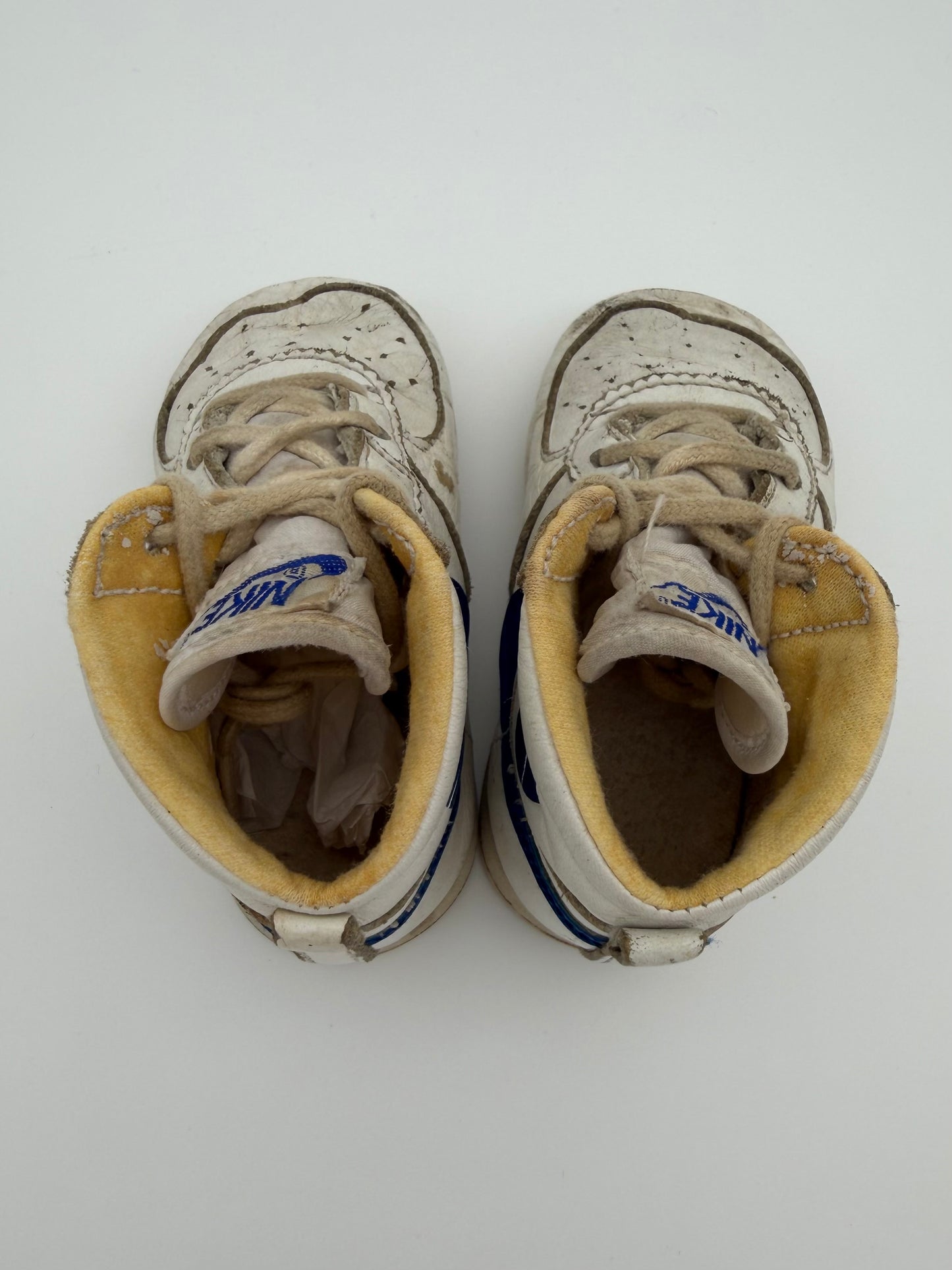 1985 JORDAN 1 INFANTRY BABY SHOES - WHITE/BLUE