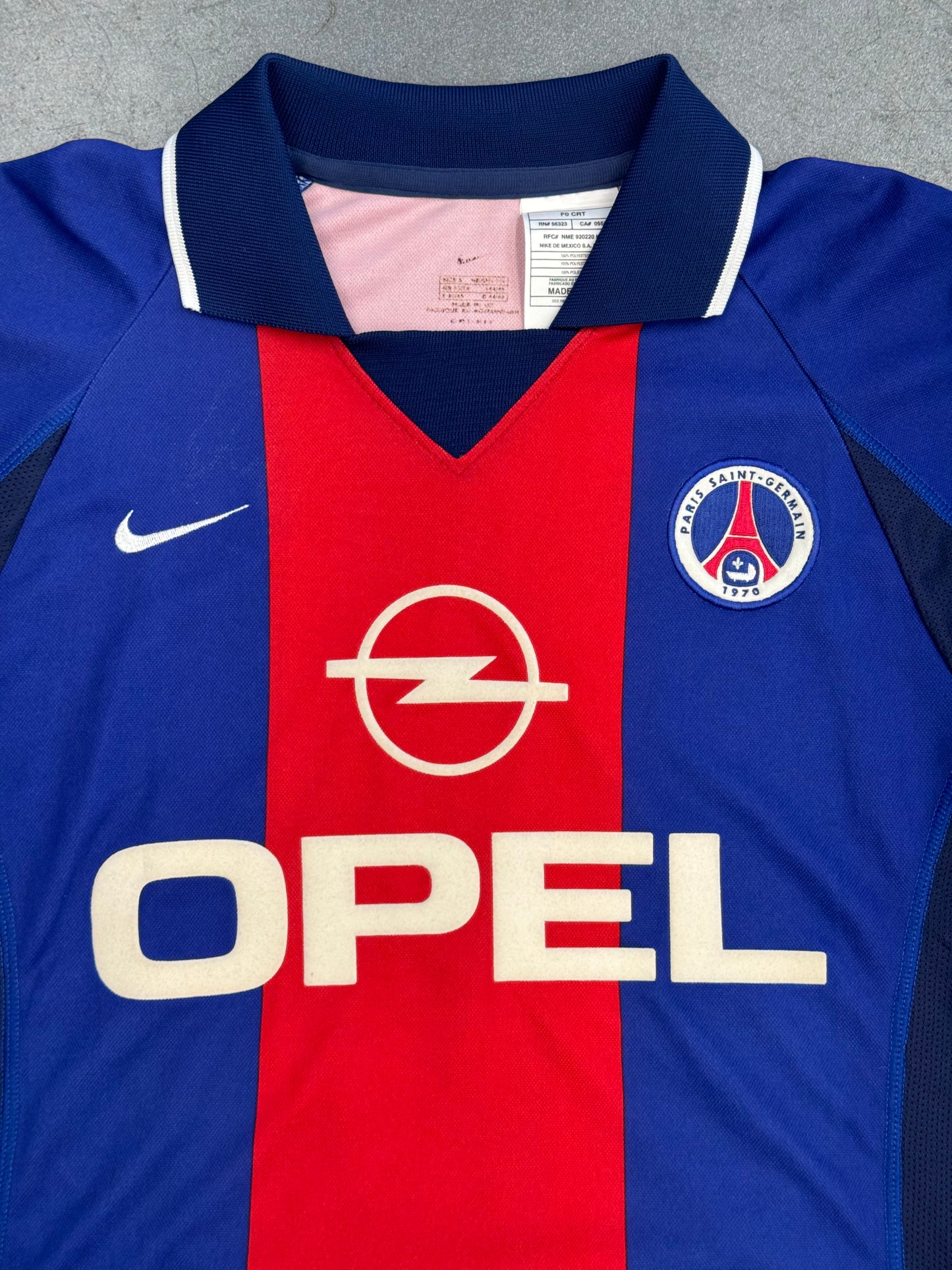 2000-01 NIKE PARIS SAINT-GERMAIN PSG OKOCHA #10 OKOCHA