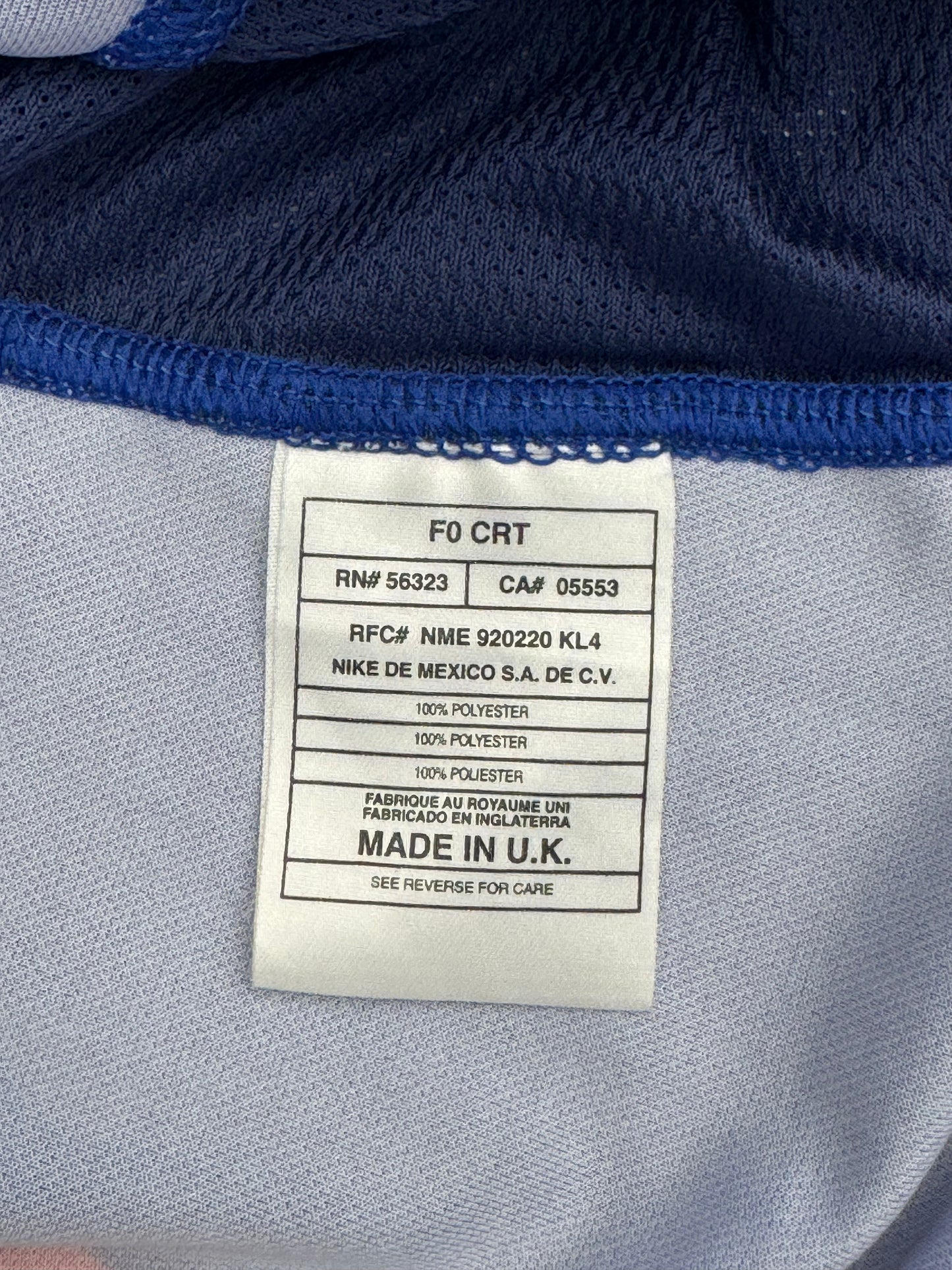 2000-01 NIKE PARIS SAINT-GERMAIN PSG OKOCHA #10 OKOCHA