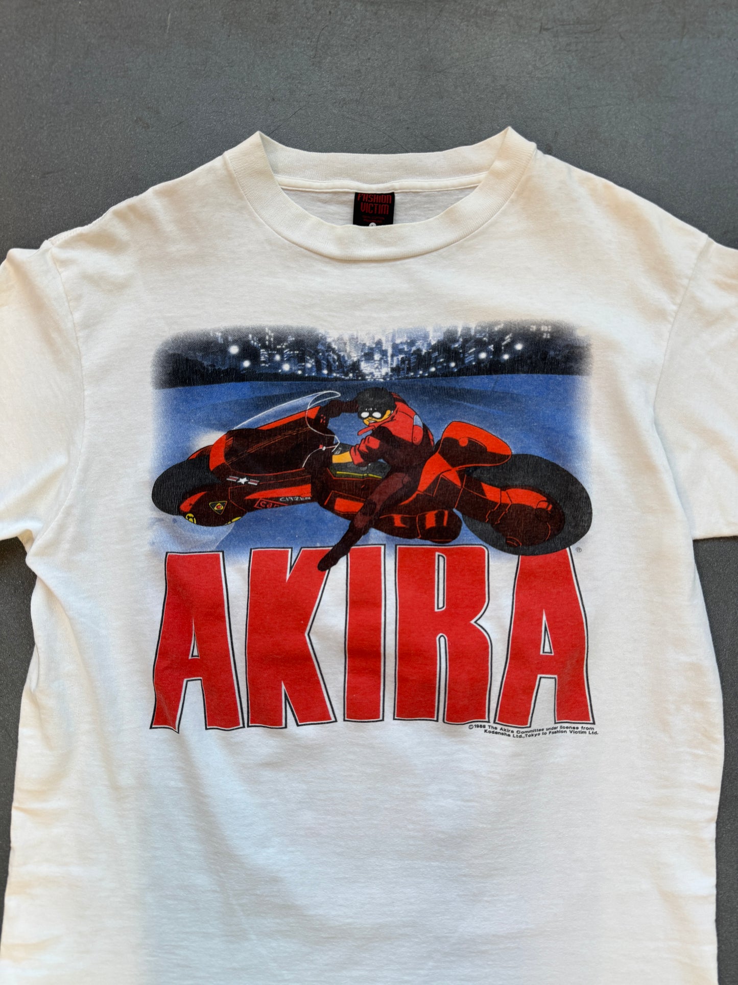90'S VINTAGE AKIRA KANEDA BIKE TEE (FASHION VICTIM TAG)