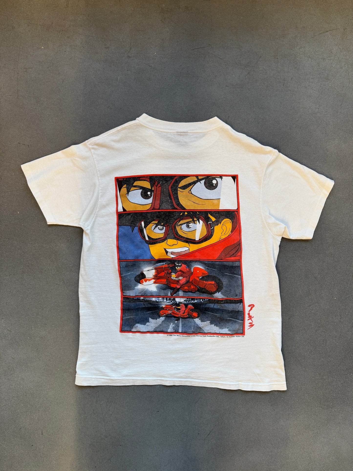 90'S VINTAGE AKIRA KANEDA BIKE TEE (FASHION VICTIM TAG)