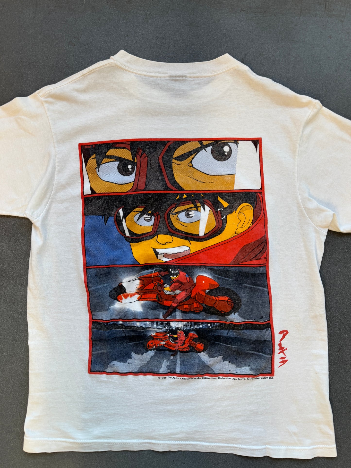 90'S VINTAGE AKIRA KANEDA BIKE TEE (FASHION VICTIM TAG)