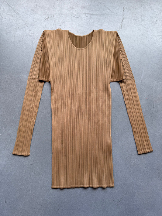 ISSEY MIYAKI PLEATS PLEASE LS SHIRT SIZE 3