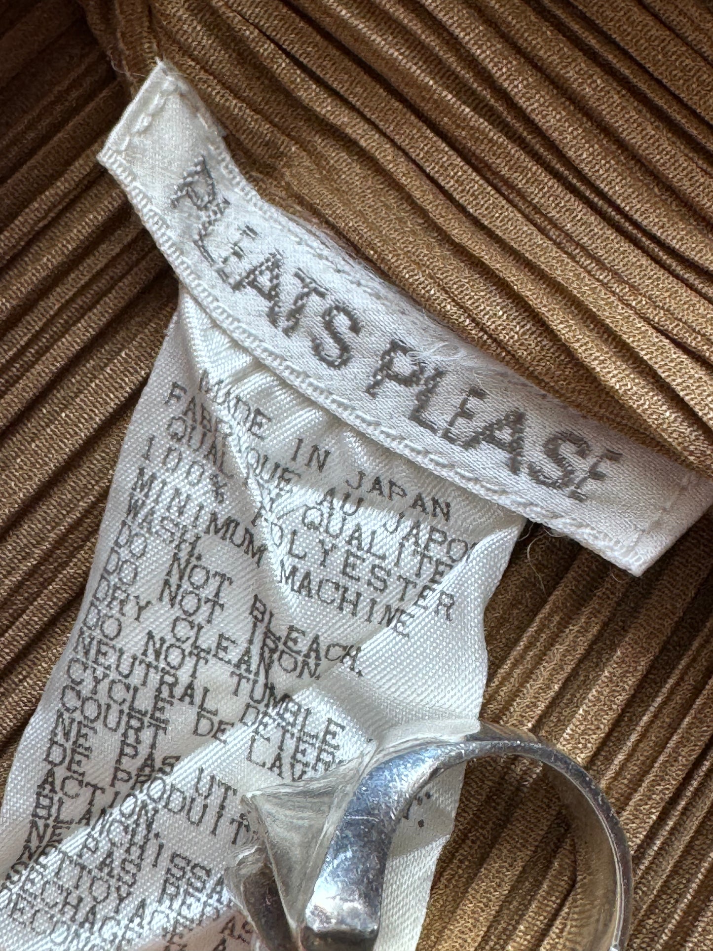 ISSEY MIYAKI PLEATS PLEASE LS SHIRT SIZE 3