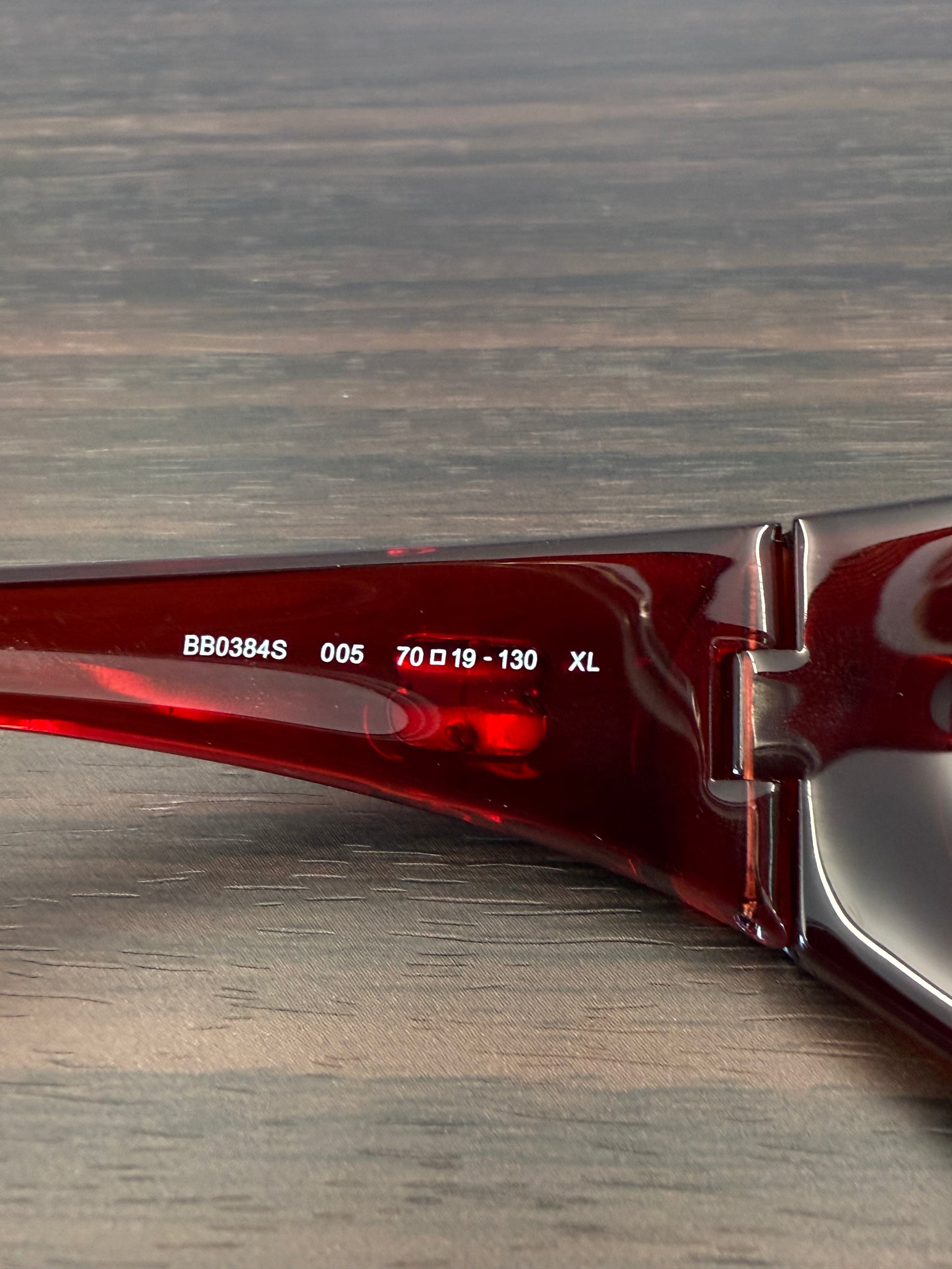 BALENCIAGA SPORTY B ROUND AF SUNGLASSES RED NEW NO CASE