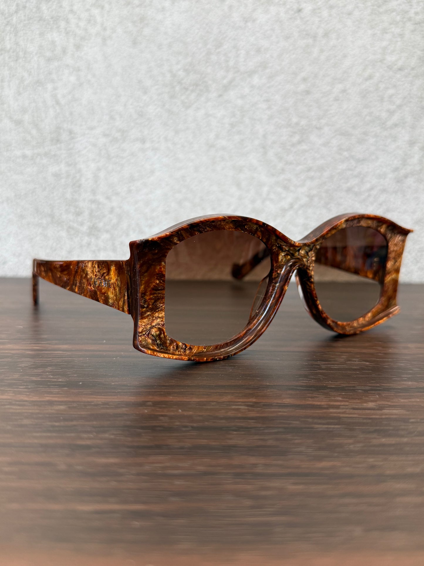 LOEWE PAULA'S IBIZA GEOMETRIC OVERSIZED SUNGLASSES